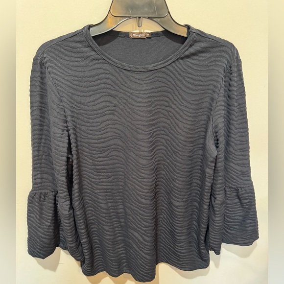J. McLaughlin, Kyla bell sleeve Catalina cloth animal print top sz M - Picture 1 of 6